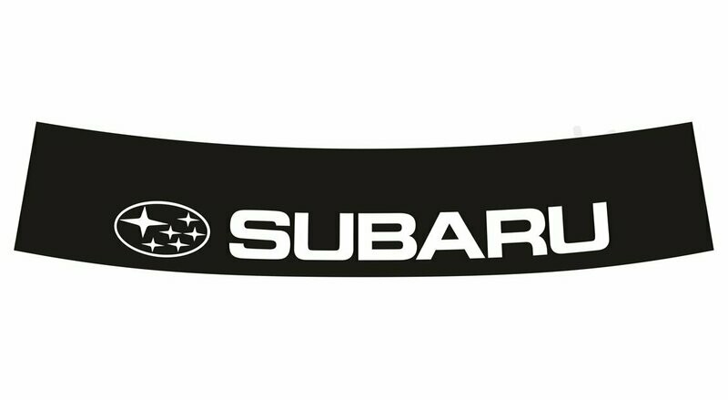 Subaru WRC sunstrip