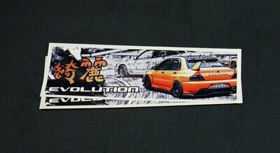 Initial D style manga slap: Nice Evolution