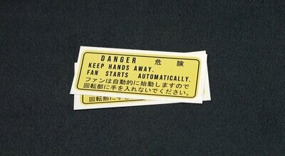 JDM Fan Starts Automatically