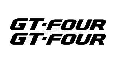 JDM GT-Four raiser block decals