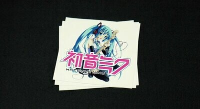 JDM Hatsune Miku Pink Guitar