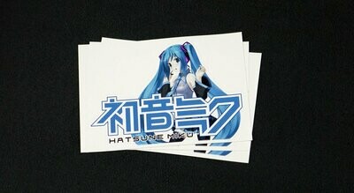 JDM Hatsune Miku Cyan Singing