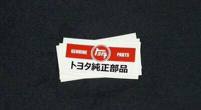 JDM Retro Toyota Genuine Parts