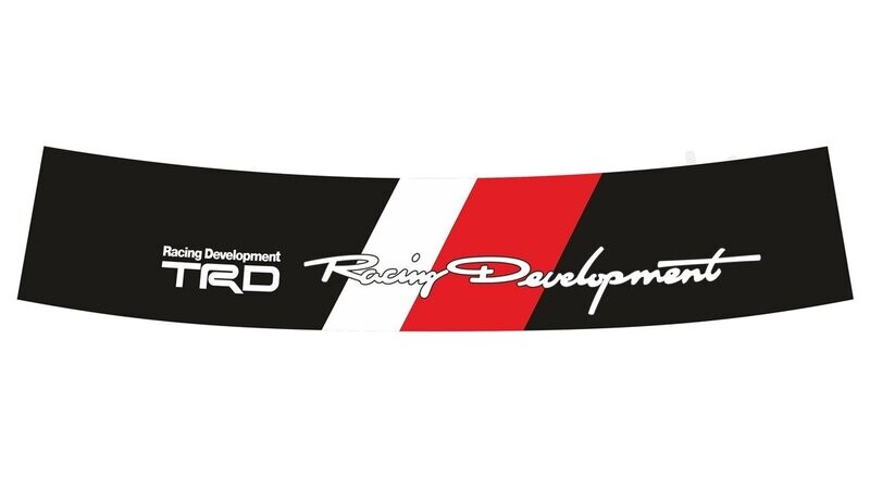 TRD version 3 sunstrip
