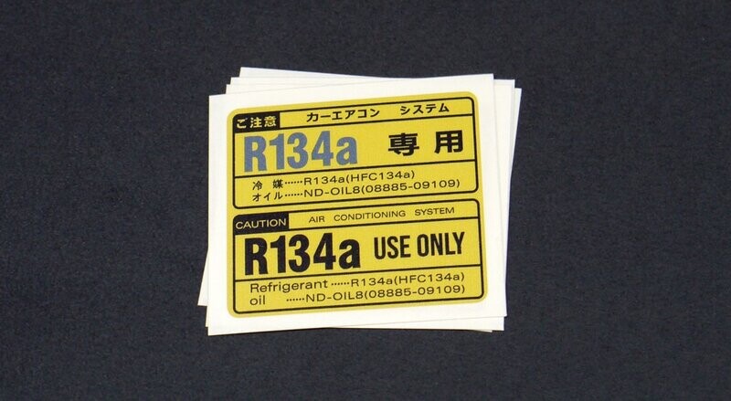 JDM R134a Air-Con spec combined