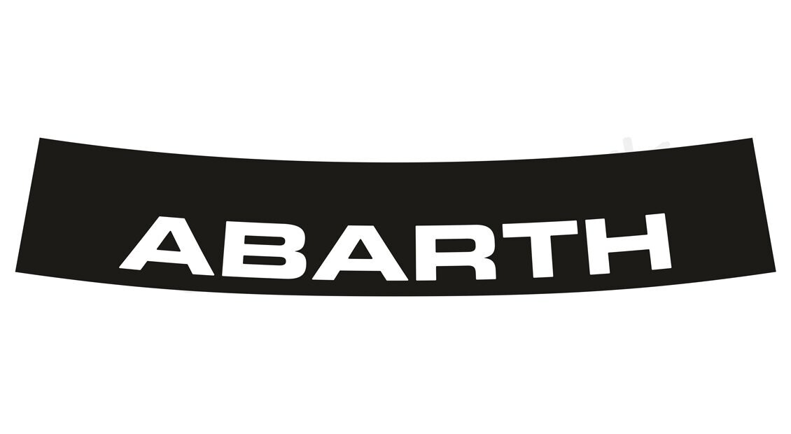 Abarth Basic Logo sunstrip