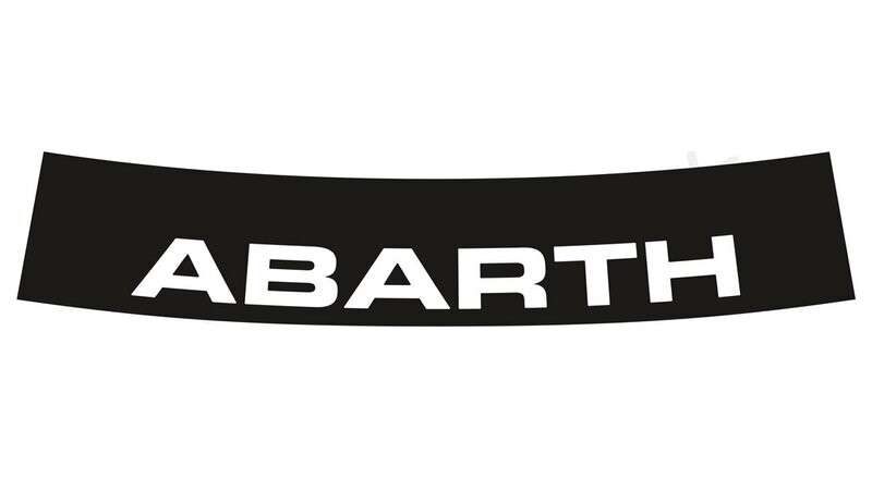 Abarth Basic Logo sunstrip