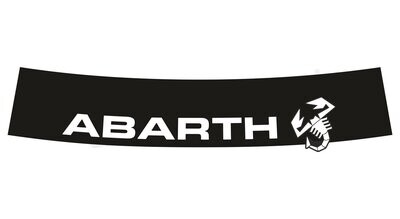 Abarth Logo with Scorpion sunstrip