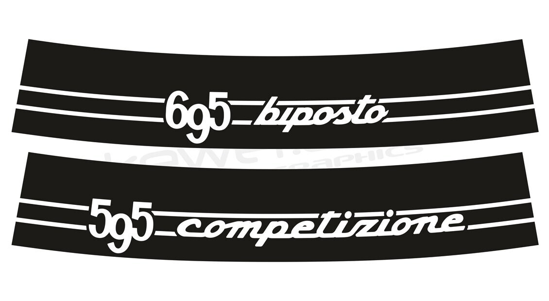 Abarth 595/695 Model Specific sunstrip