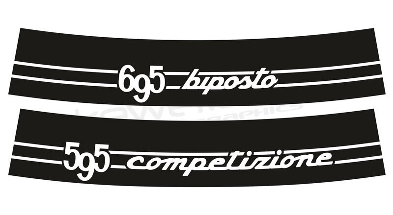 Abarth 595/695 Model Specific sunstrip