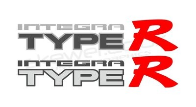 Honda Integra Type R (DC2) side graphics