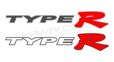 Honda Civic Type R (EP3) side graphics