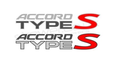 Honda Accord Type S (CH1) side graphics