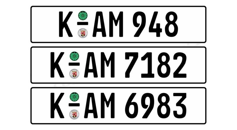 Carbon Fibre TTE KAM Show Plates