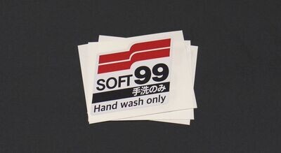Soft99: JDM Hand Wash Only
