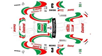 Livery: Toyota Celica ST185 Castrol