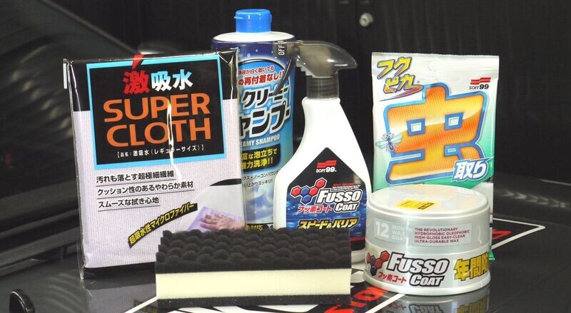 Soft99 Alpha Vinyl Care Premium Light set