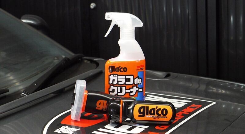 Soft99 Alpha Glaco Sunstrip Set