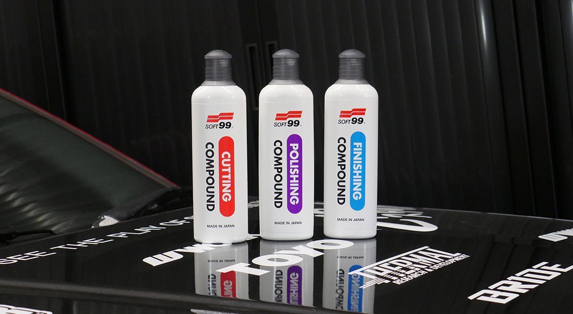 Soft99 Polishing Pastes set - Full 3 Stage Compounds Soft99 Polishing Pastes set - Full 3 Stage Compounds