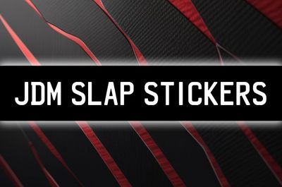 JDM Slap Stickers