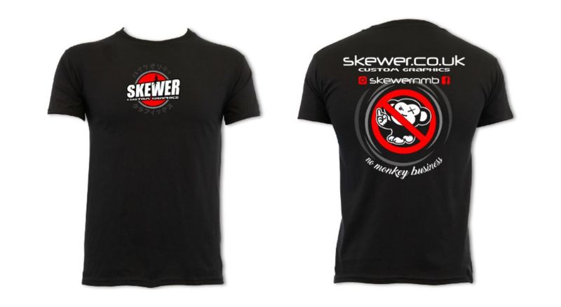 Skewer V1 T Shirt, dark