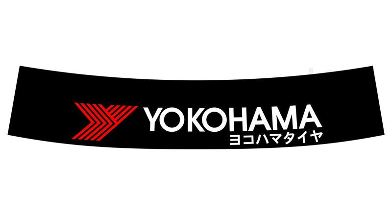 Yokohama Tires sunstrip
