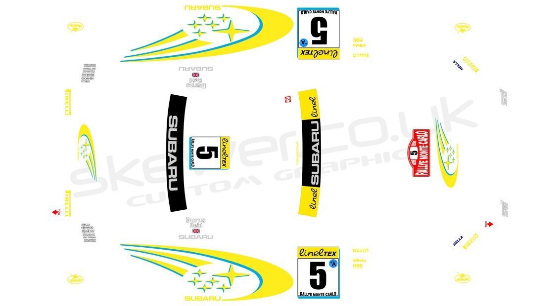 Livery: Subaru Impreza 1999 WRC Livery: Subaru Impreza 1999 WRC