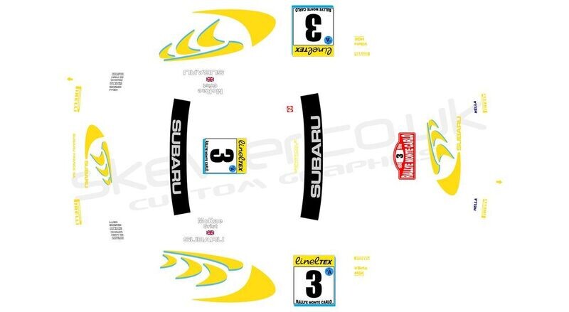 Livery: Subaru Impreza 1998 WRC