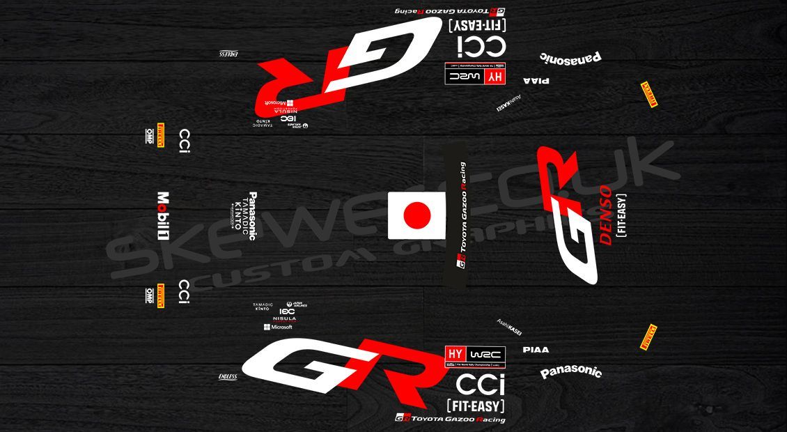 Livery: Toyota GR Yaris 2024 Rally1 WRC