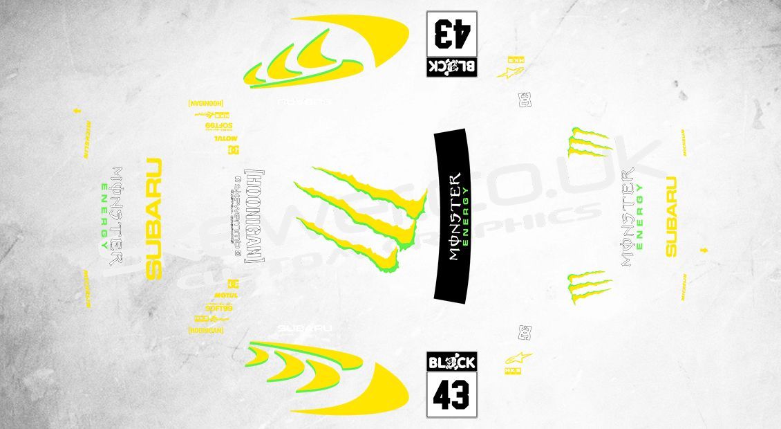 Livery: Subaru Impreza WRC / Ken Block Mashup