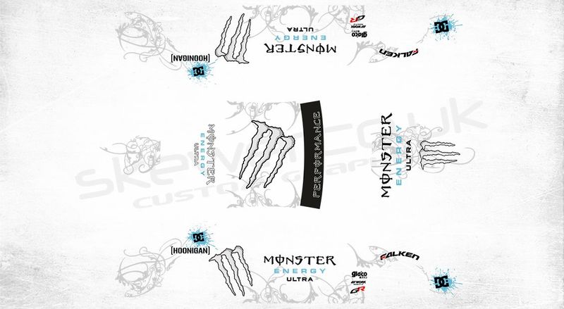 Livery: White Monster GT86/Coupe