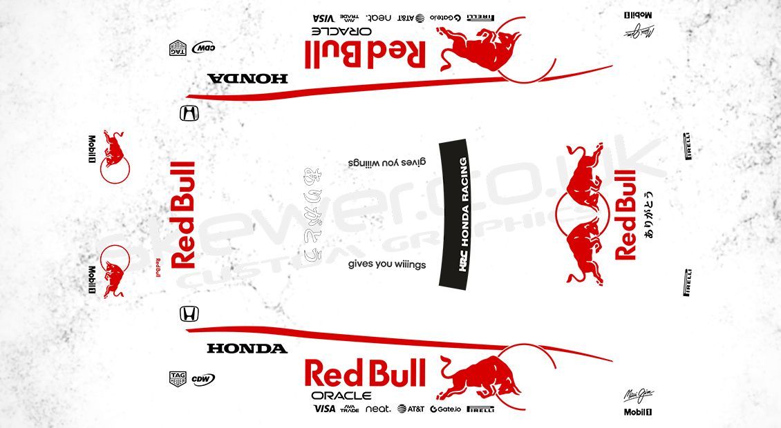 Livery: Honda Integra DC5 Retro Red Bull Livery: Honda Integra DC5 Retro Red Bull