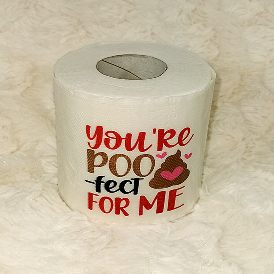 Rol WC papier met grappige tekst - thema Valentijn