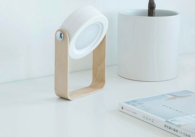 Opvouwbare touch dimbare led leeslamp, nachtlampje, draagbare lantaarn, USB oplaadbaar