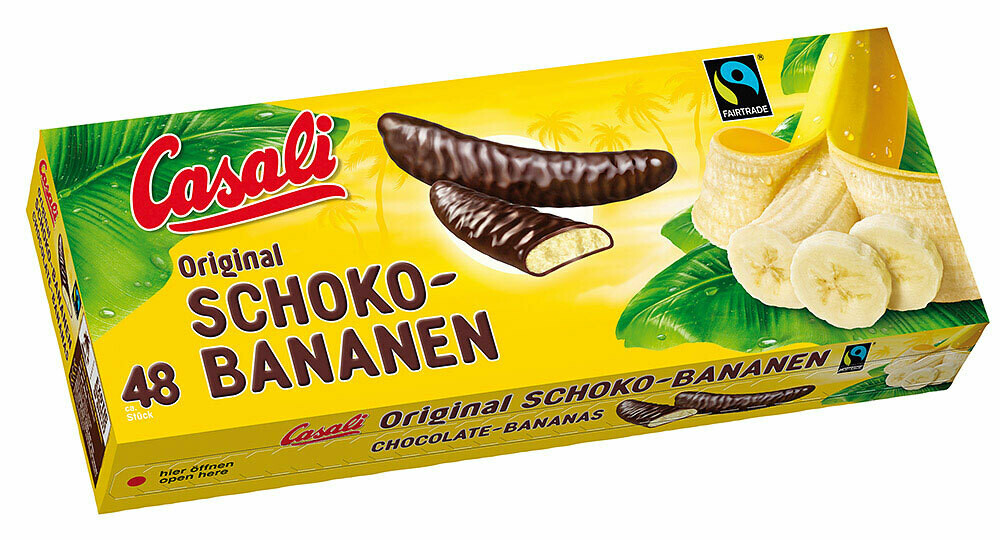 Schoko-Bananen 600gr