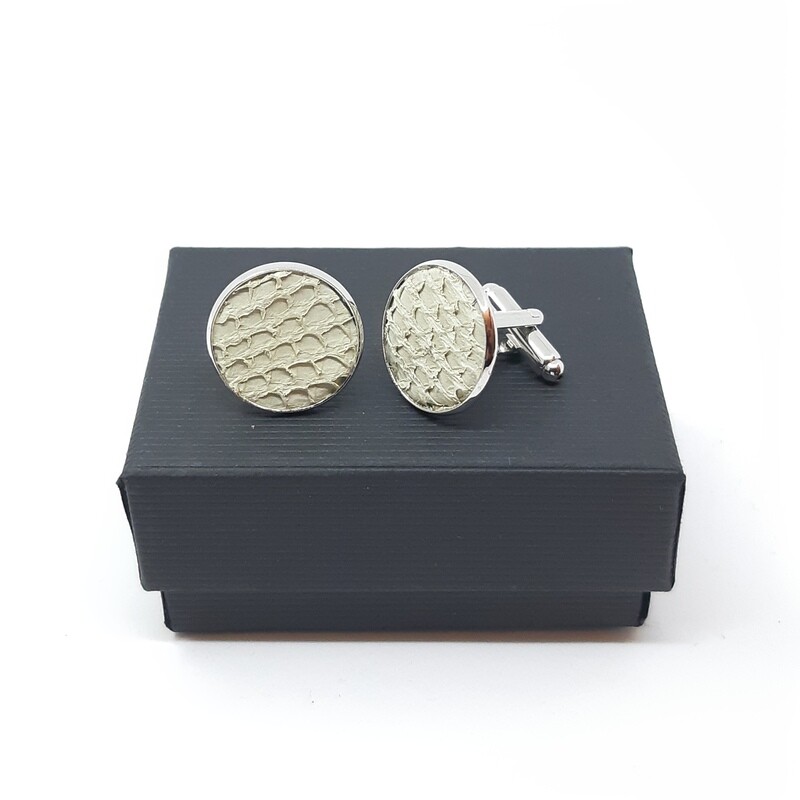 Manchetknopen - Oceanic - beige