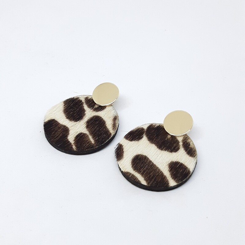 Oorbellen met wildprint - marsipulami