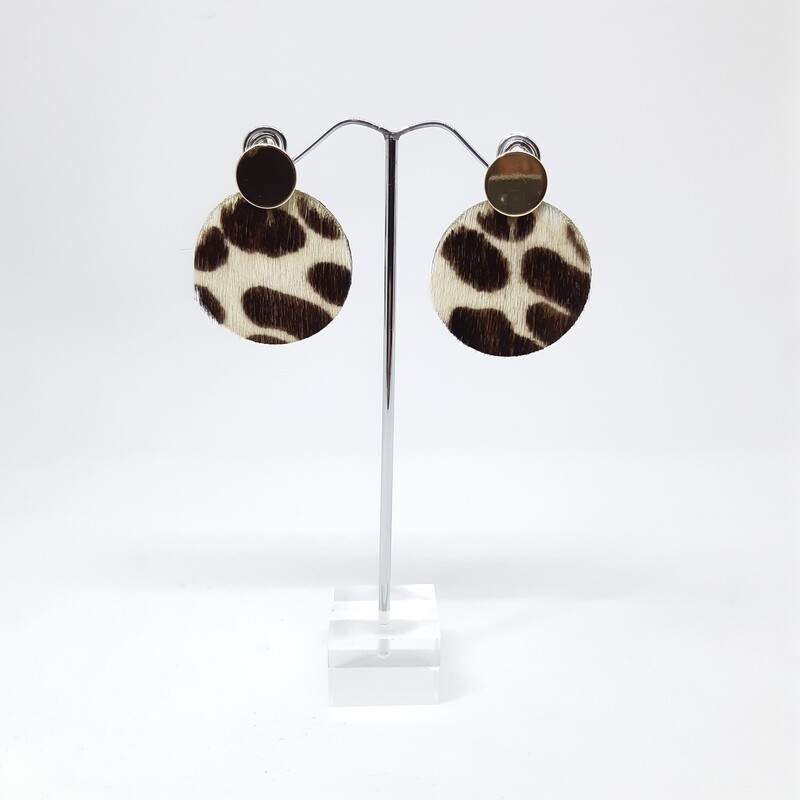 Oorbellen met wildprint - marsipulami