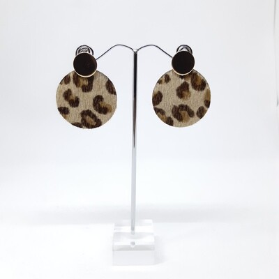 Oorbellen met wildprint - poema