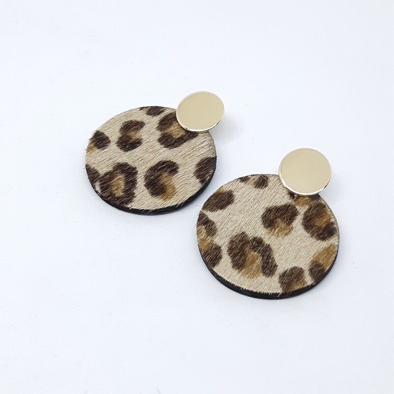 Oorbellen met wildprint - poema