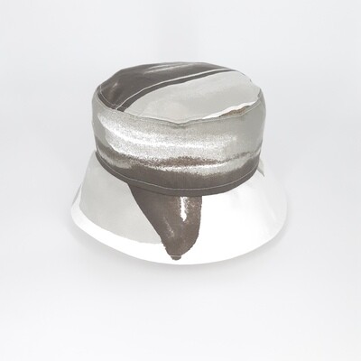 Bucket hoed print: 50 shades of grey