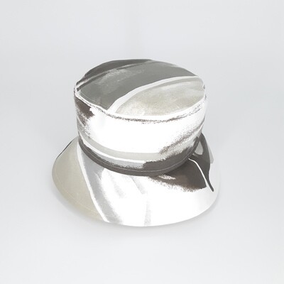 Bucket hoed met grijze print - mt 59