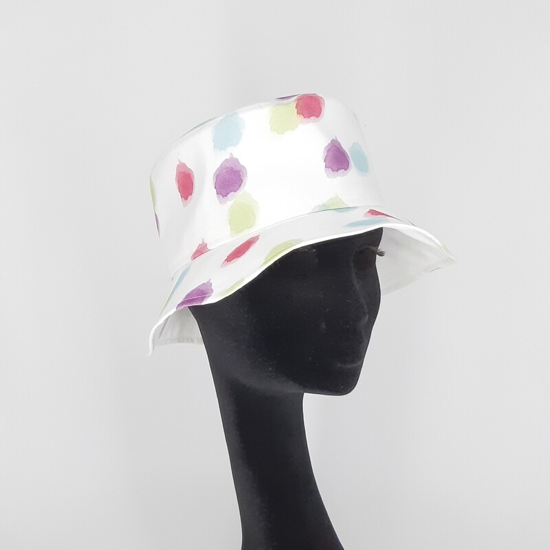 Bucket hoed met pastel vlekken - mt 56 | zomer hoed