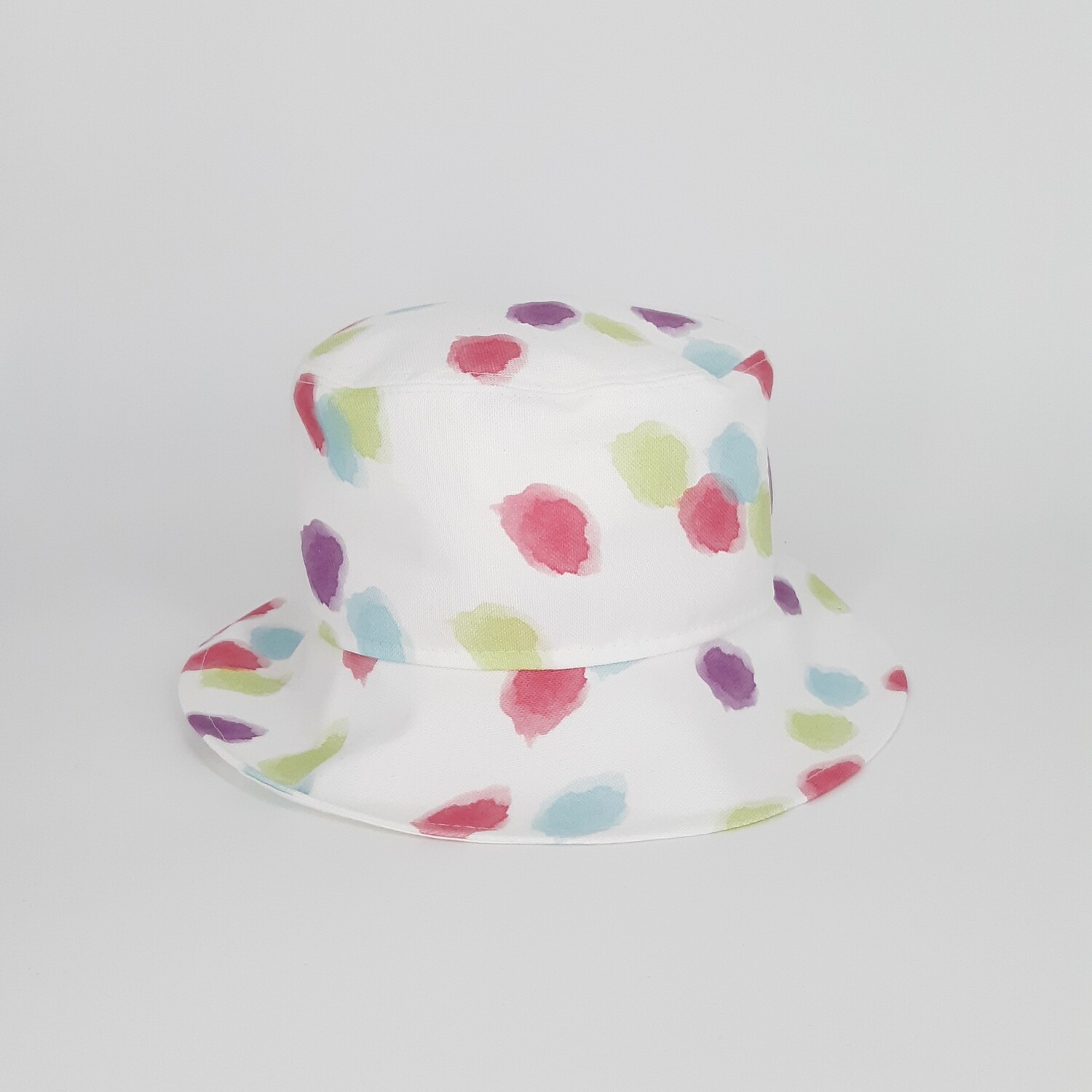 Bucket hoed met pastel vlekken- mt 57