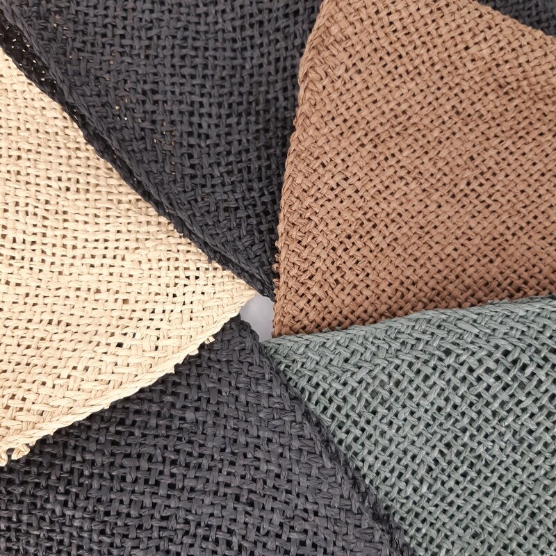 Papyrus: sablon, zwart, bruin, flessengroen, donker blauw