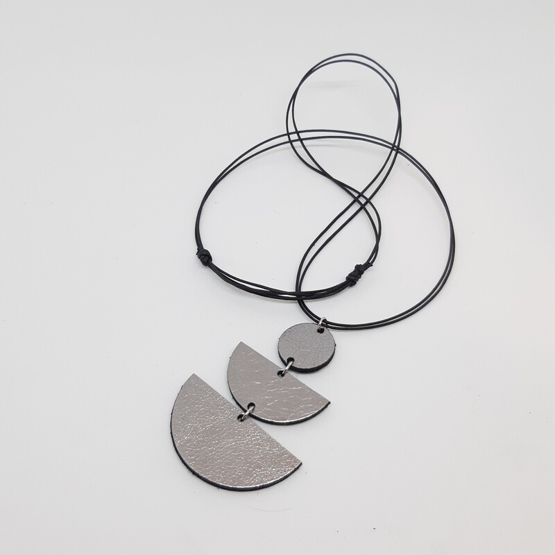Juwelen set sterrenbeeld Aries/Ram (21 maart-19 apr) - zilver lakleder