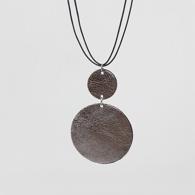 Juwelen set sterrenbeeld Virgo/Maagd (23 aug-22 sept) - zilver lakleder
