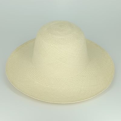 Panama Capeline -Brisa nr 2/3- ecru - diam: 38cm
