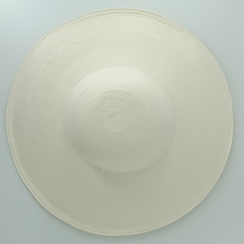 Panama Capeline -Brisa nr 2/3- ecru - diam: 44cm