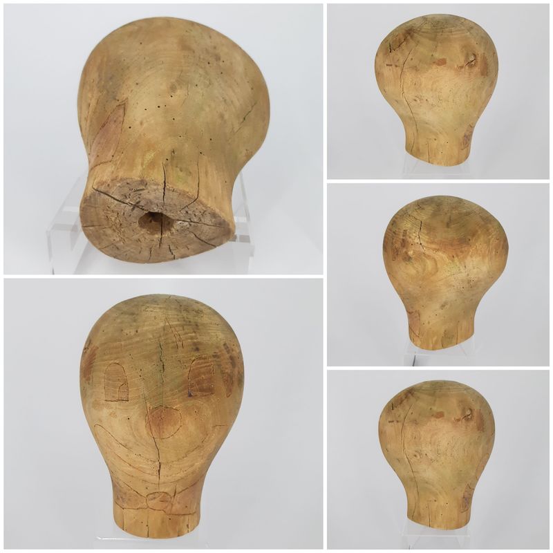 Wooden workdoll to adjust veiling (voilet) Wooden workdoll to adjust veiling (voilet)